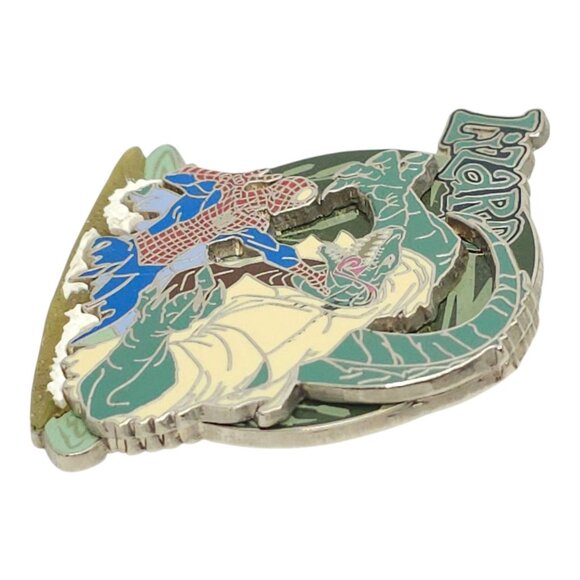 Universal Studios 2008 Spider-Man VS Lizard Limited Edition 500 3-D Pin Pinback - Picture 8 of 12